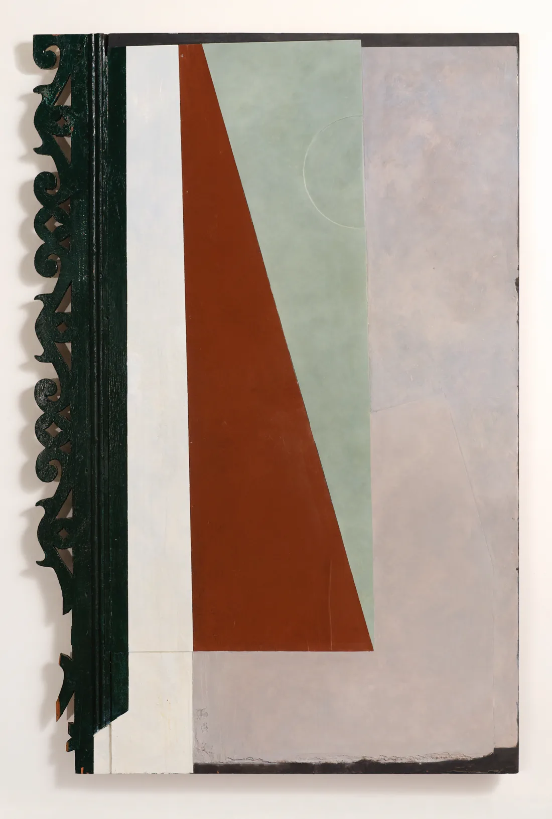 Still-life with Metronome, Vase and Decorative Motif