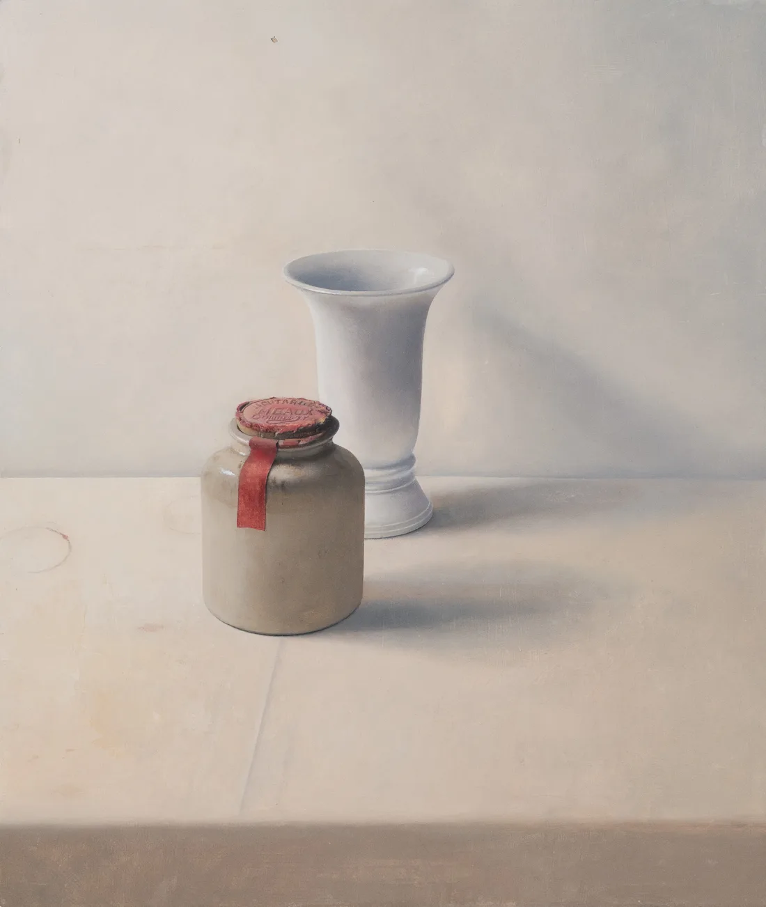 Still-life with Mustard Pot & Vase