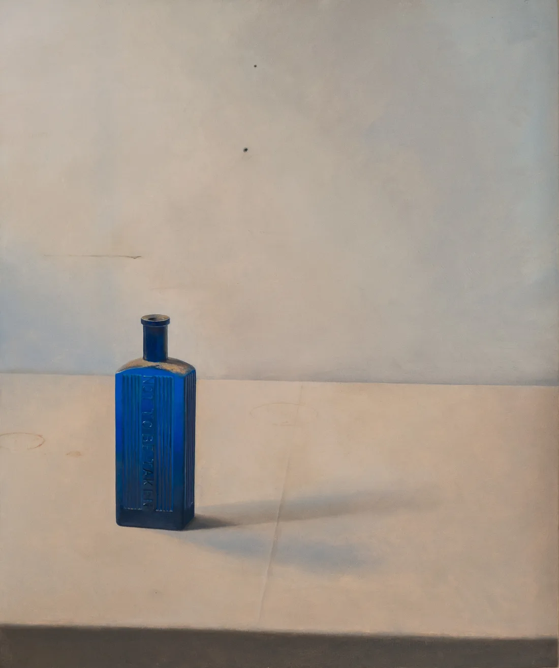 Still-life with Cobalt Bottle